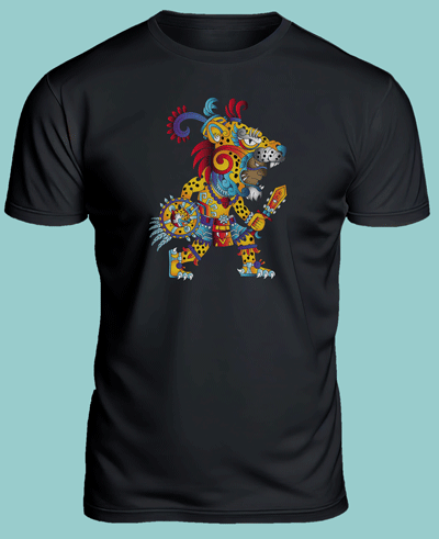 Playera cuello redondo, manga corta