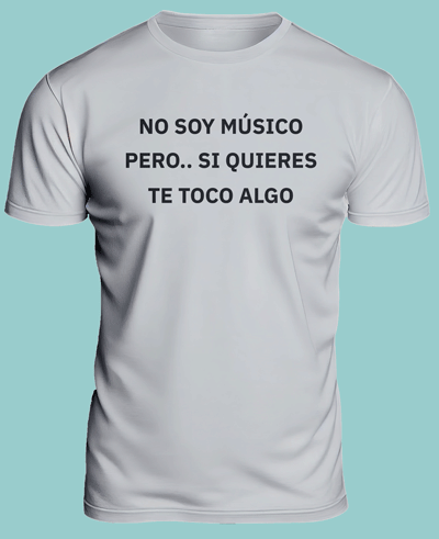 Playera cuello redondo, manga corta